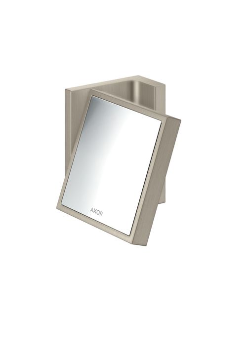 AXOR-HG-AXOR-Universal-Rectangular-Rasierspiegel-Brushed-Nickel-42649820 gallery number 1